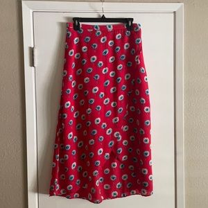 J Crew high low skirt